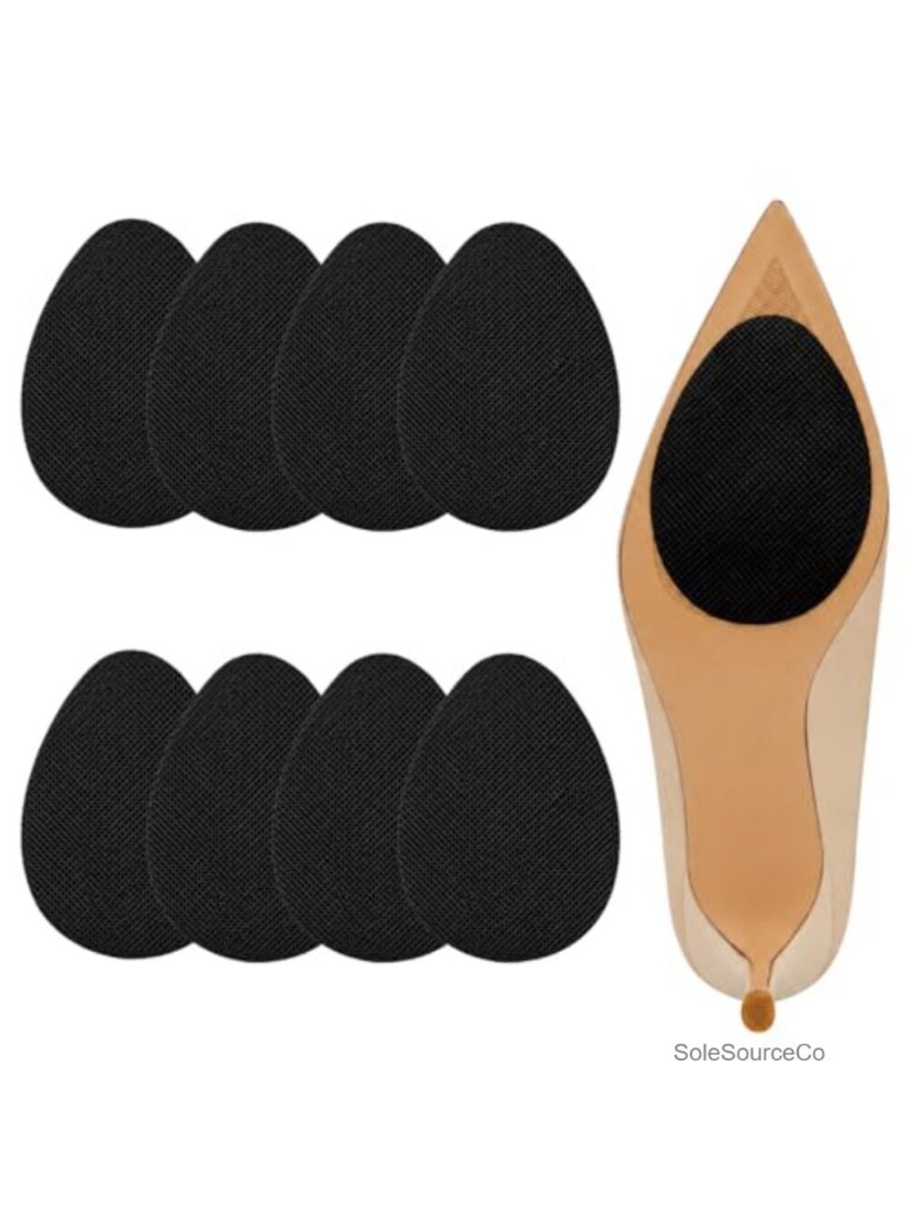 Non Slip Shoe Grips Rubber Sole Protector Pads for High Heels